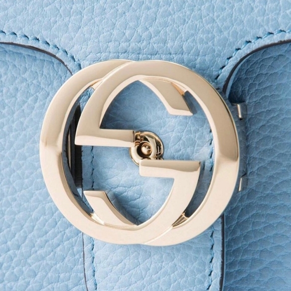 Gucci Leather Interlocking G Crossbody Bag - Picture 2 of 7